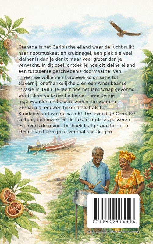Achterkant van Alles over Grenada