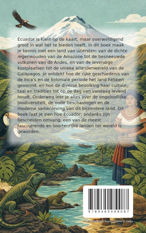 Achterkant van Alles over Ecuador
