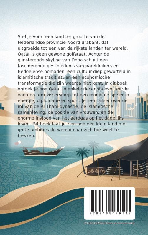 Achterkant van Alles over Qatar