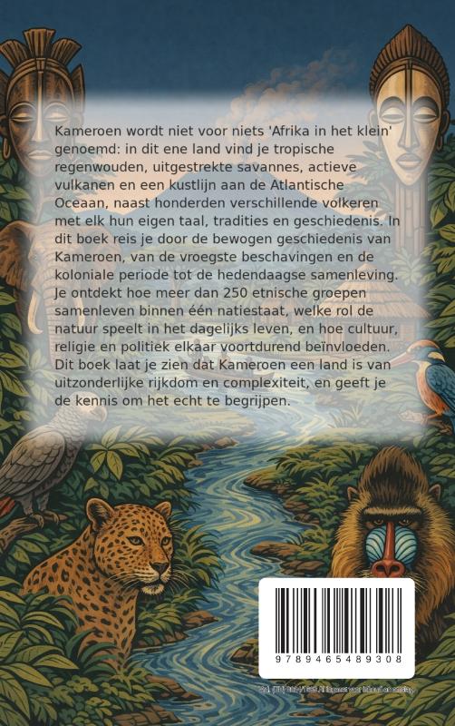 Achterkant van Alles over Kameroen