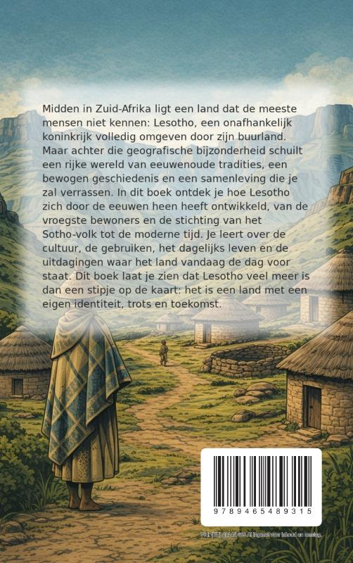 Achterkant van Alles over Lesotho