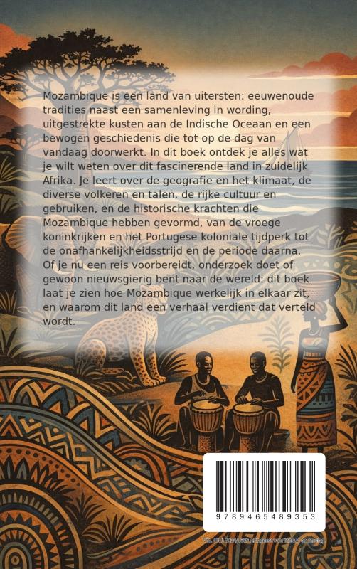Achterkant van Alles over Mozambique
