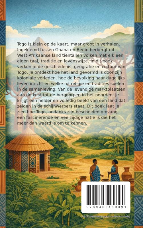 Achterkant van Alles over Togo