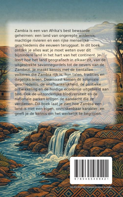 Achterkant van Alles over Zambia