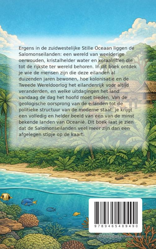Achterkant van Alles over Salomonseilanden