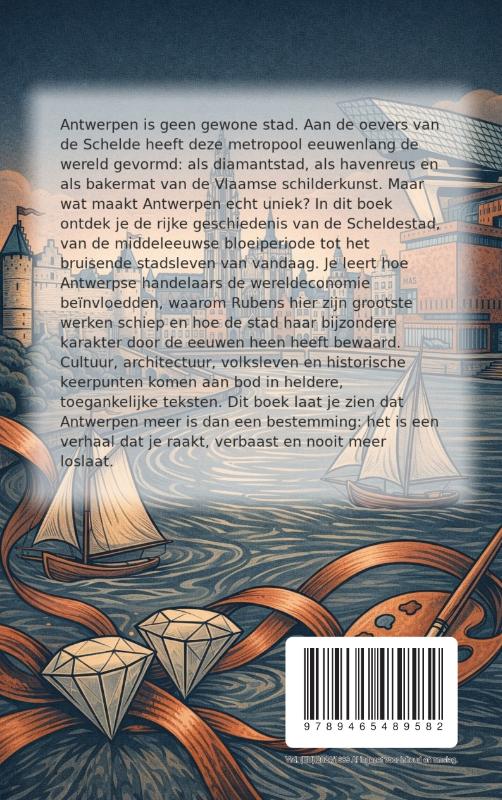 Achterkant van Alles over Antwerpen