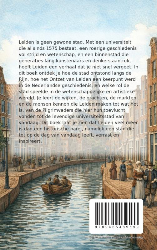 Achterkant van Alles over Leiden