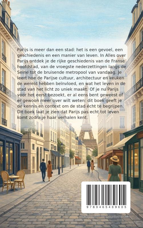 Achterkant van Alles over Parijs