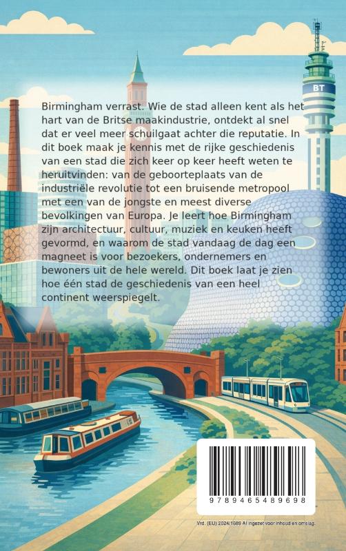 Achterkant van Alles over Birmingham