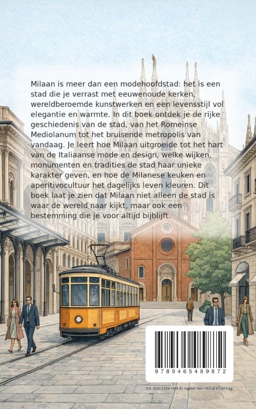 Achterkant van Alles over Milaan