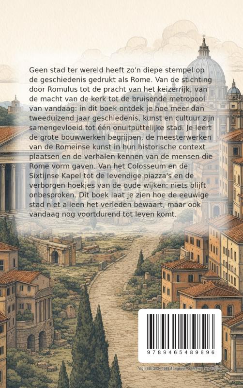Achterkant van Alles over Rome