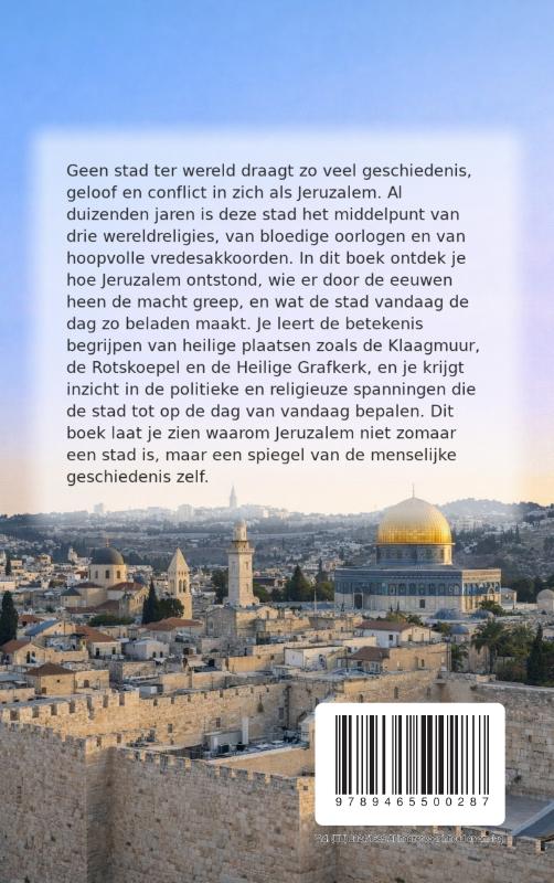 Achterkant van Alles over Jeruzalem