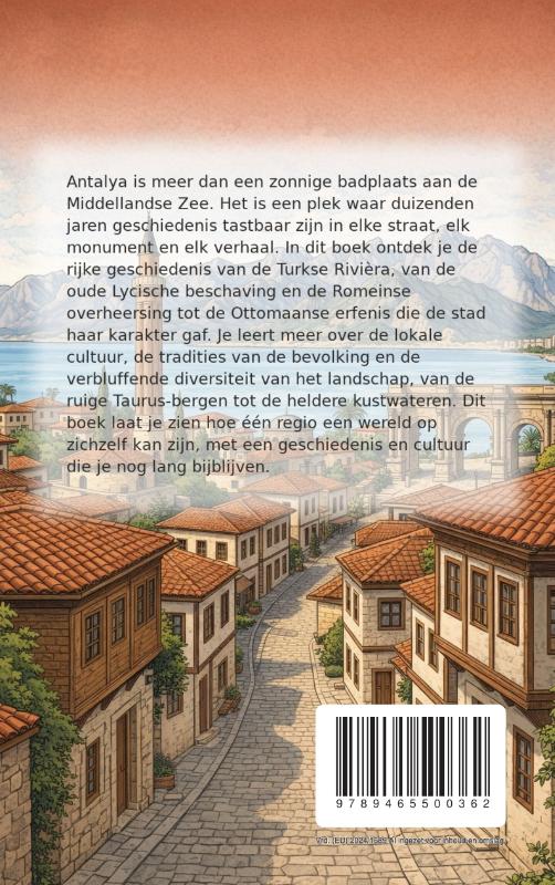 Achterkant van Alles over Antalya
