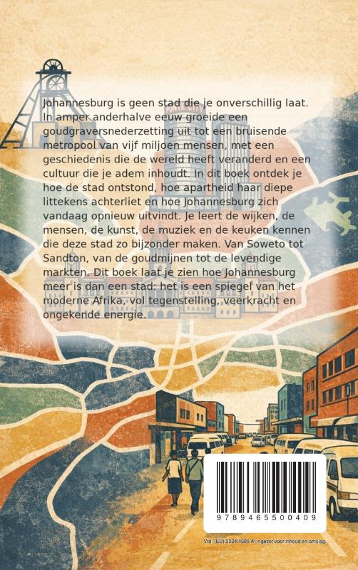 Achterkant van Alles over Johannesburg
