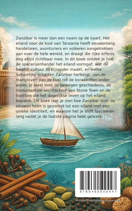 Achterkant van Alles over Zanzibar