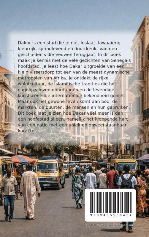 Achterkant van Alles over Dakar