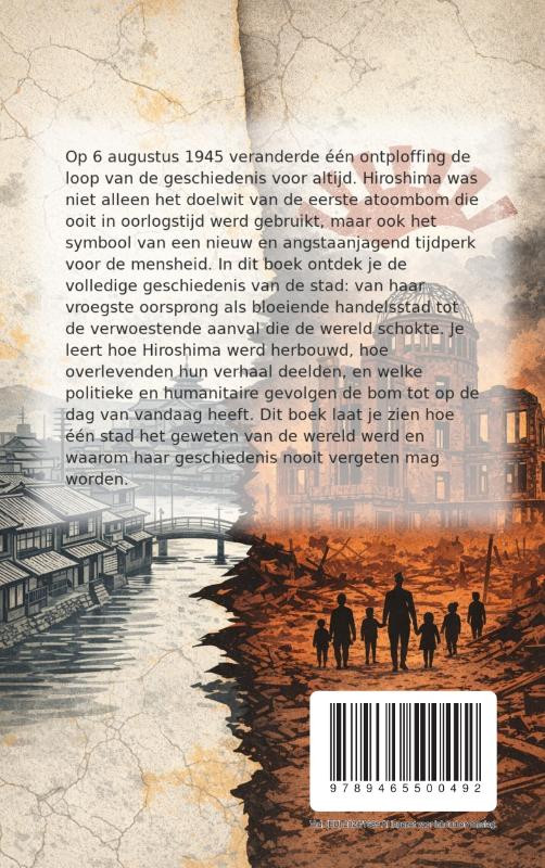 Achterkant van Alles over Hiroshima