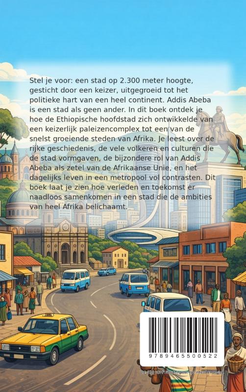 Achterkant van Alles over Addis Abeba