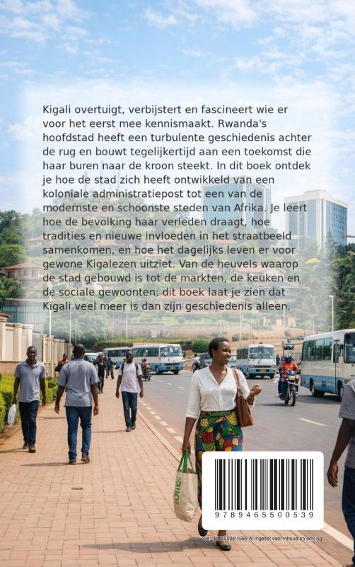 Achterkant van Alles over Kigali