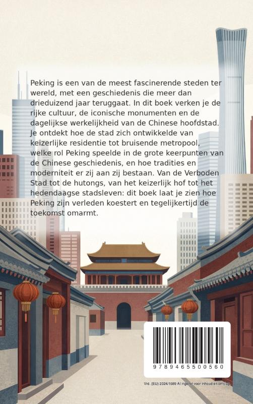 Achterkant van Alles over Peking