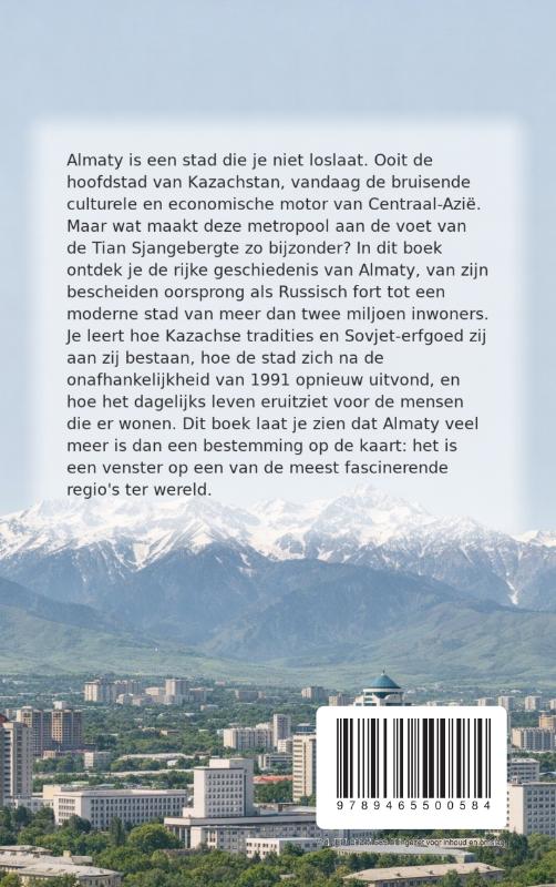 Achterkant van Alles over Almaty