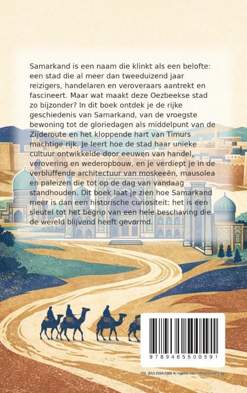 Achterkant van Alles over Samarkand
