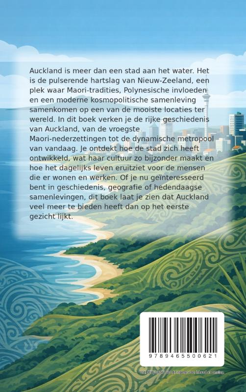 Achterkant van Alles over Auckland
