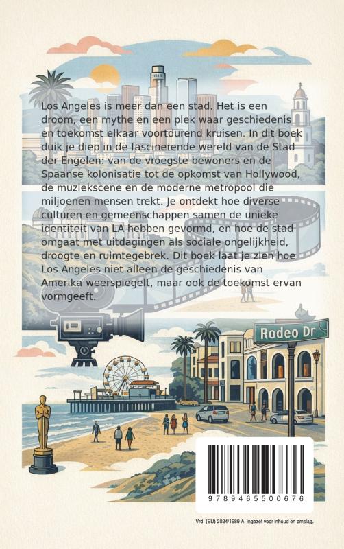 Achterkant van Alles over Los Angeles