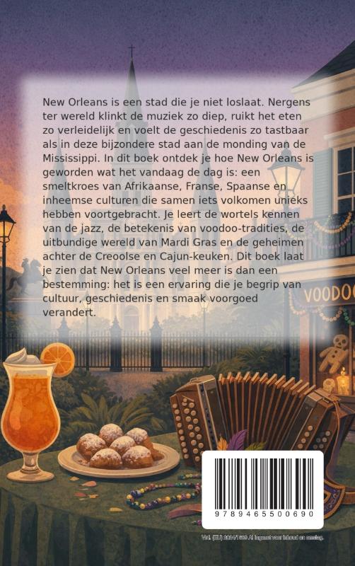 Achterkant van Alles over New Orleans