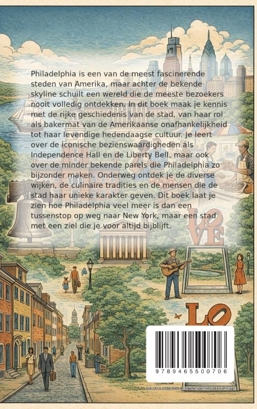 Achterkant van Alles over Philadelphia