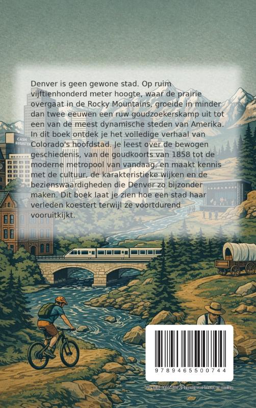 Achterkant van Alles over Denver