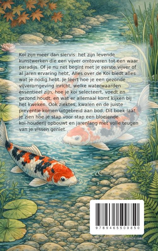 Achterkant van Alles over de Koi