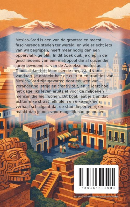 Achterkant van Alles over Mexico-Stad