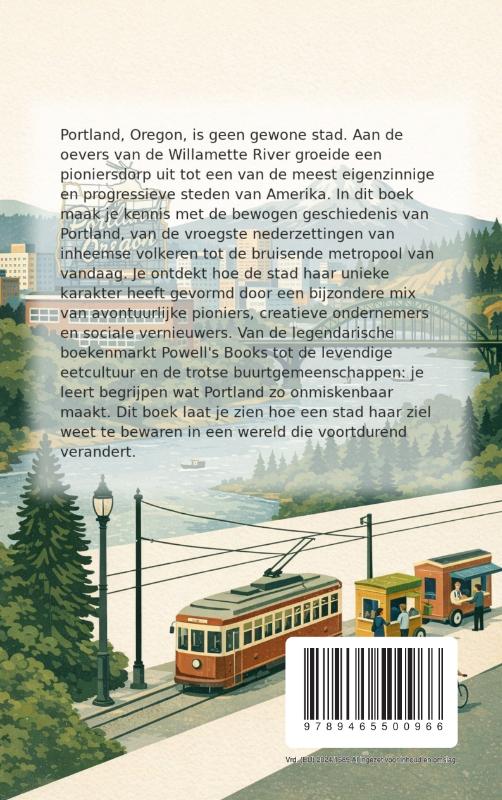 Achterkant van Alles over Portland