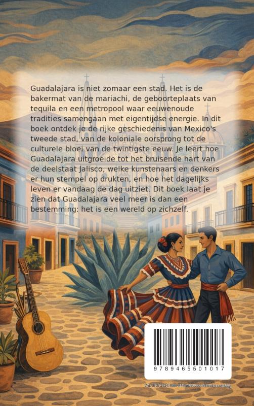 Achterkant van Alles over Guadalajara