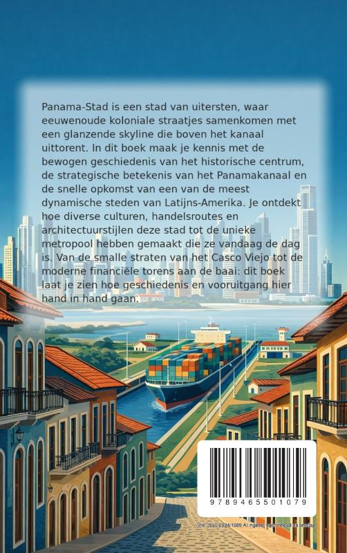 Achterkant van Alles over Panama-Stad