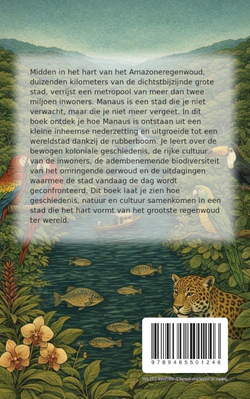 Achterkant van Alles over Manaus