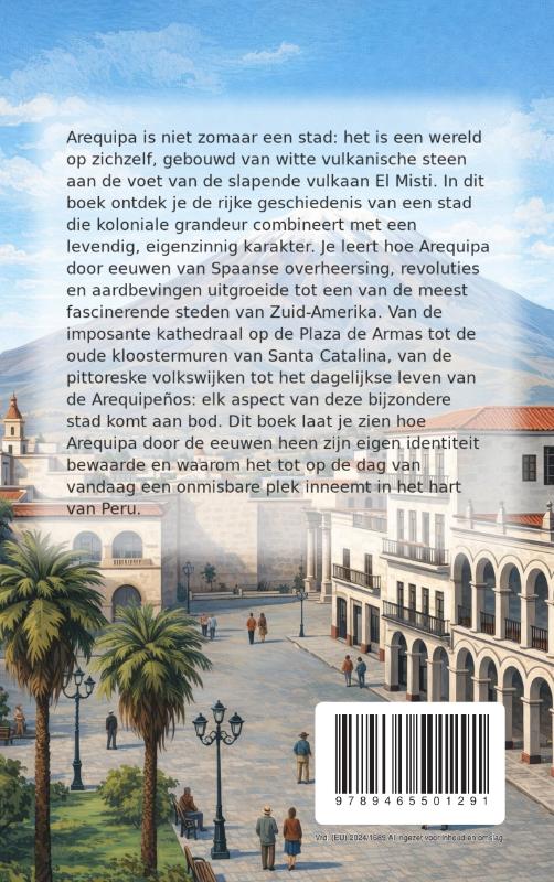 Achterkant van Alles over Arequipa