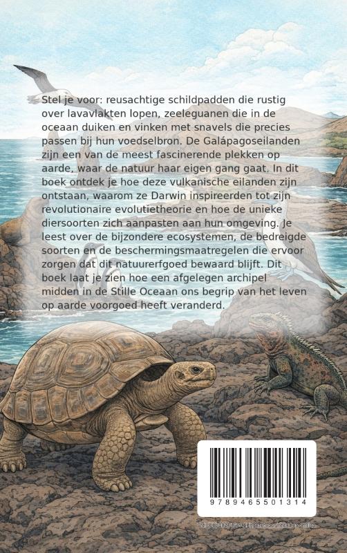 Achterkant van Alles over Galápagos