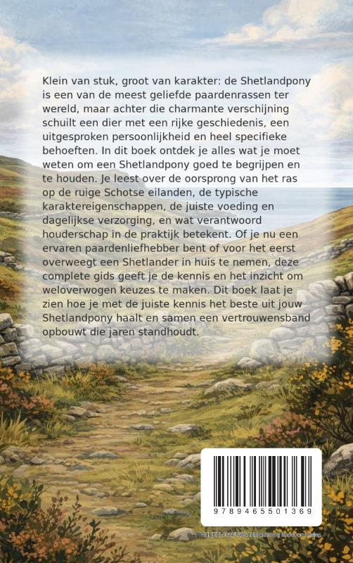 Achterkant van Alles over het Shetlandpony