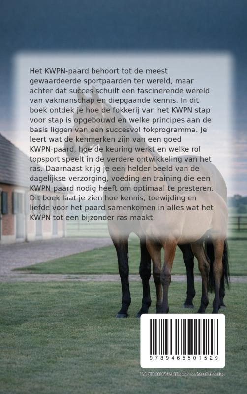 Achterkant van Alles over het KWPN-paard