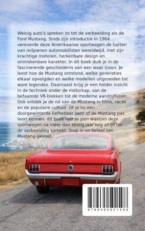 Achterkant van Alles over het Mustang