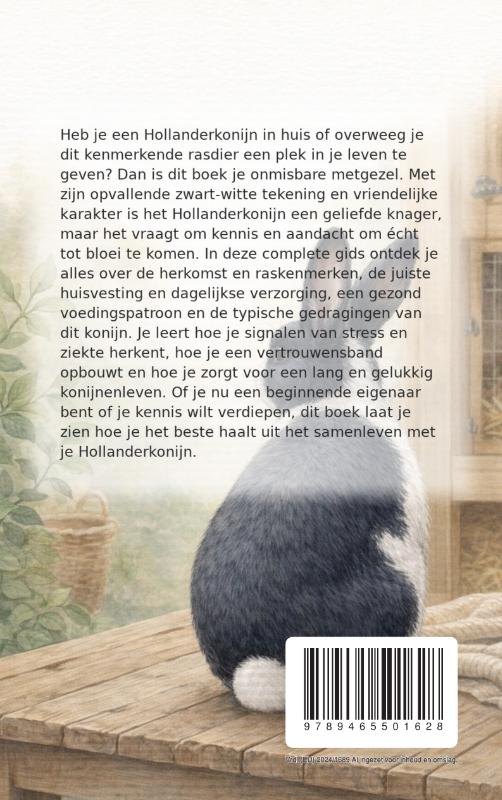 Achterkant van Alles over het Hollanderkonijn