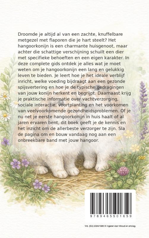 Achterkant van Alles over het Hangoorkonijn