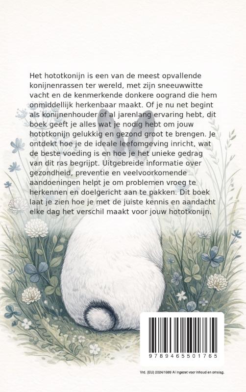 Achterkant van Alles over het Hototkonijn