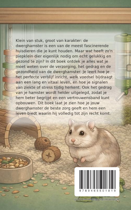 Achterkant van Alles over de Dwerghamster