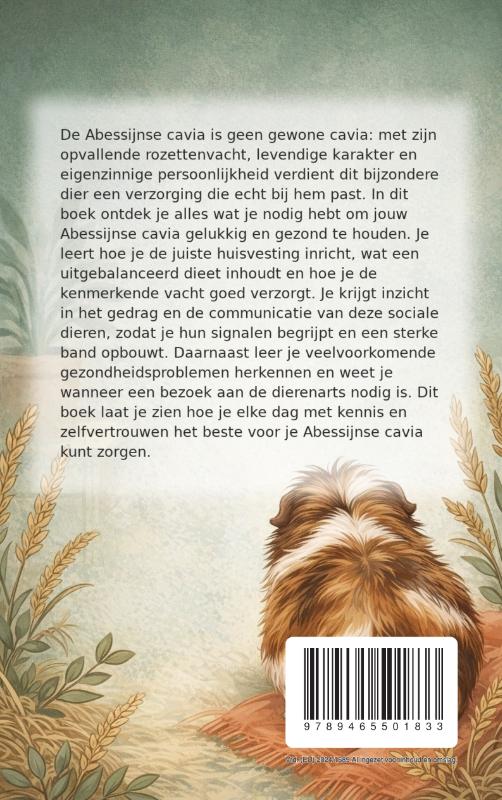 Achterkant van Alles over de Abessijnse Cavia