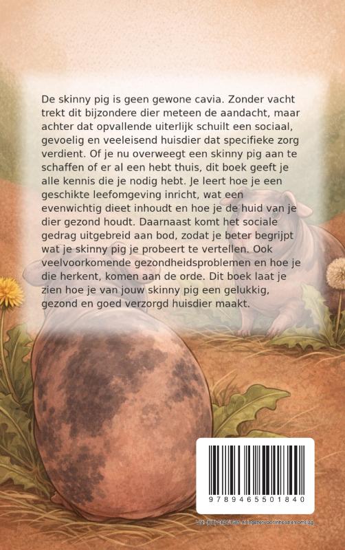 Achterkant van Alles over de Skinny Pig