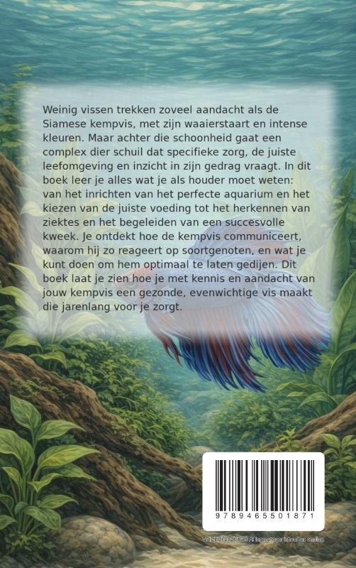 Achterkant van Alles over de Siamese Kempvis