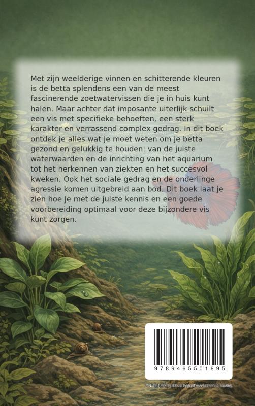 Achterkant van Alles over de Betta Splendens
